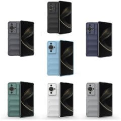 Microcase Huawei Nova 11 Miami Serisi Darbeye Dayanıklı Silikon Kılıf - AL3420