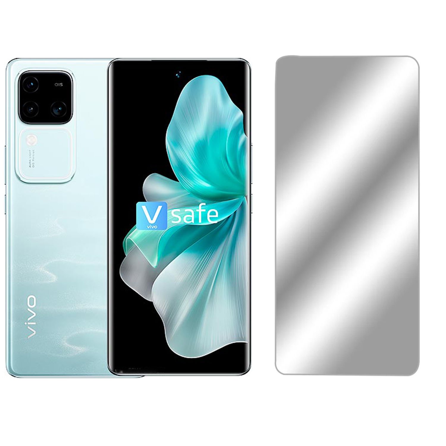 Microcase Vivo V30 5G / Vivo S18 Tempered Cam Ekran Koruyucu AL3269