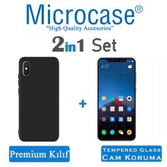 Xiaomi Mi 8 Pro Premium Matte Silikon Kılıf + CAM (SEÇİN)