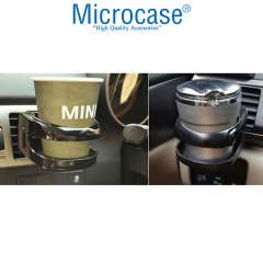 Microcase Araç İçi Bardak Tutucu ve İçecek Tutucu Havalandırma Montajlı - AL2996