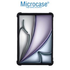 Microcase Apple iPad Air 11  2024    Tablet için Standlı Silikon Kılıf - AL3309
