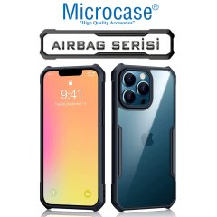 Microcase iPhone 13 Pro Airbag Serisi Darbeye Dayanıklı Köşe Korumalı Kılıf