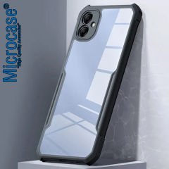 Microcase Samsung Galaxy A04e ile uyumlu Airbag Serisi Darbeye Dayanıklı Köşe Korumalı Tpu Kılıf - AL3370