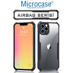 Microcase iPhone 13 Pro Max Airbag Serisi Darbeye Dayanıklı Köşe Korumalı Kılıf