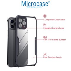 Microcase iPhone 13 Pro Max Airbag Serisi Darbeye Dayanıklı Köşe Korumalı Kılıf
