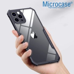 Microcase iPhone 13 Pro Max Airbag Serisi Darbeye Dayanıklı Köşe Korumalı Kılıf