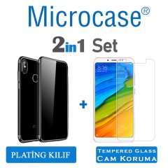 Xiaomi Redmi Note 5 Plating Series Soft Silikon Kılıf + CAM