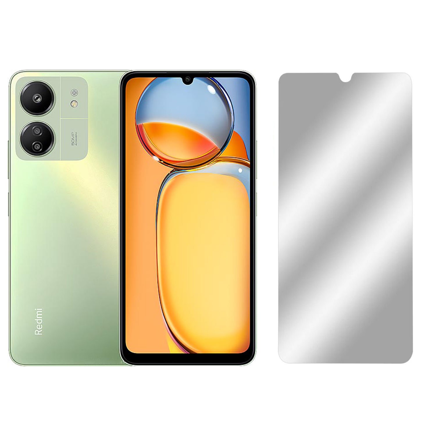 Microcase Poco C65 / Xiaomi Redmi 13C 4G Tempered Cam Ekran Koruyucu AL3269