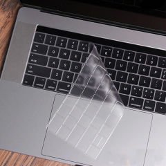 Microcase Macbook Air 13.6 M2 A2681 MLXW3TU/A Silikon Klavye Koruması EU Türkçe Şeffaf - AL3193