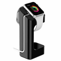 Microcase Apple Watch 1-6 Tüm Seriler için 2in1 SET Manyetik Şarj Aygıtlı Dock Stand - AL3558
