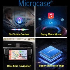 Microcase Kablosuz Carplay Oto Medya Oynatıcısı - AL4605