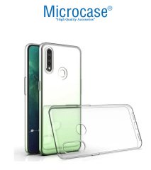 Microcase Oppo A31 0.2 mm İnce Soft Silikon Kılıf - Şeffaf
