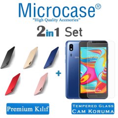 Samsung Galaxy A2 Core Premium Matte Silikon Kılıf + CAM (SEÇİN)