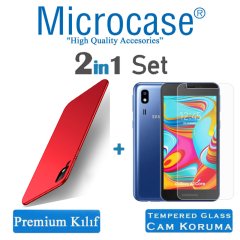 Samsung Galaxy A2 Core Premium Matte Silikon Kılıf + CAM (SEÇİN)