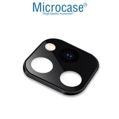 Microcase iPhone X-XS-XS Max için iPhone 11 Pro - iPhone 11 Pro Max Kamera Çevirici ve Koruma - SİYAH