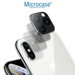 Microcase iPhone X-XS-XS Max için iPhone 11 Pro - iPhone 11 Pro Max Kamera Çevirici ve Koruma - SİYAH