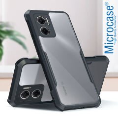 Microcase Xiaomi Redmi Note 11E / Redmi 10 5G ile uyumlu Airbag Serisi Darbeye Dayanıklı Köşe Korumalı Tpu Kılıf - AL3370