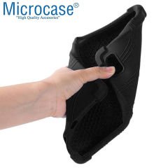 Microcase Apple iPad Pro 11  2024    Tablet için Standlı Silikon Kılıf - AL3309