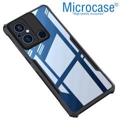 Microcase Xiaomi Poco C55 / Redmi 12C / Redmi 11A ile uyumlu Airbag Serisi Darbeye Dayanıklı Köşe Korumalı Tpu Kılıf - AL3370