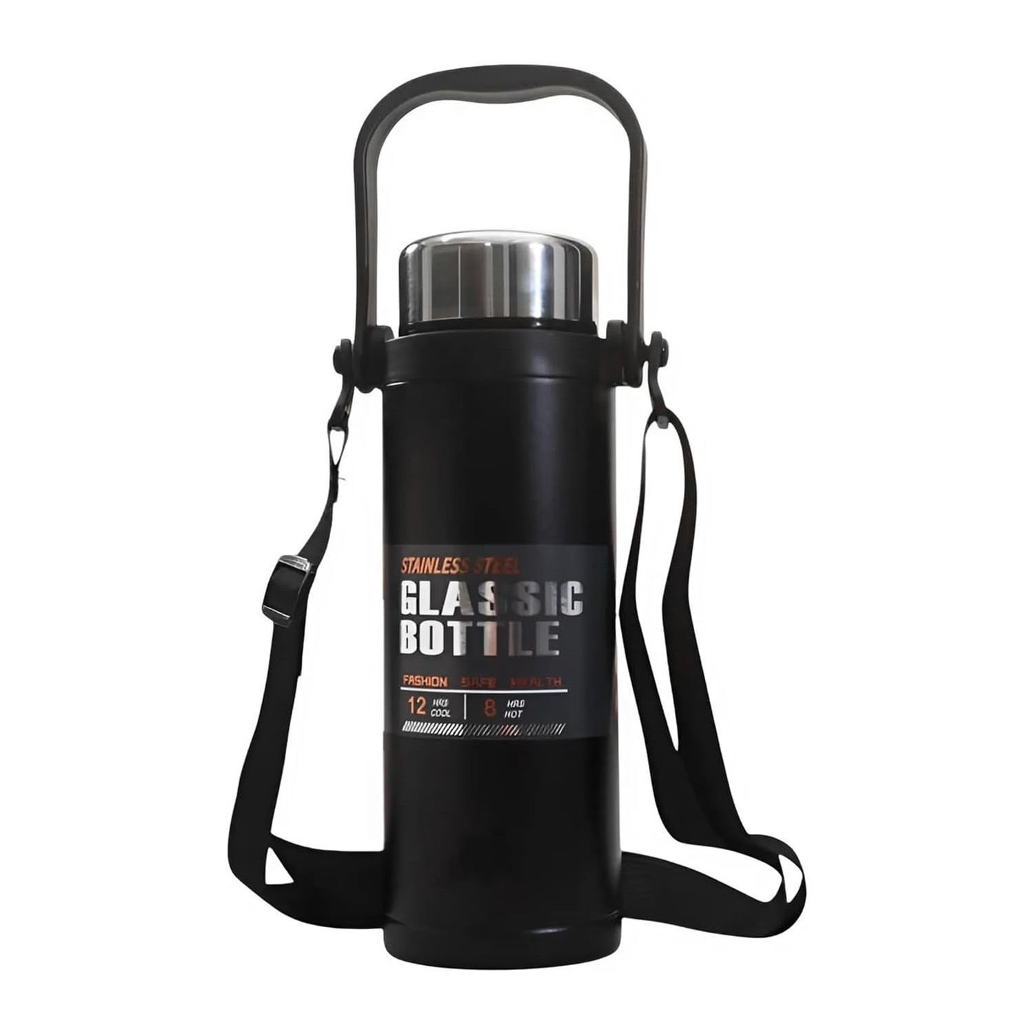 Microcase 800ML Omuz Askılı El Tutacaklı Süzgeçli Termos Mug - AL5025
