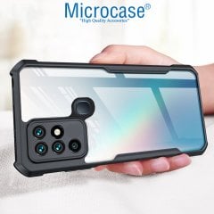 Microcase Infinix Hot 10 Airbag Serisi Darbeye Dayanıklı Köşe Korumalı Kılıf