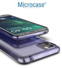 Microcase Huawei Y5P 0.2 mm İnce Soft Silikon Kılıf - Şeffaf