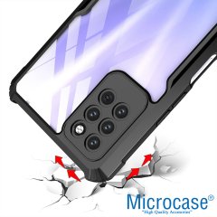Microcase Infinix Note 10 Pro Airbag Serisi Darbeye Dayanıklı Köşe Korumalı Kılıf