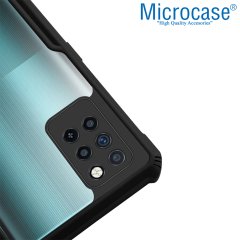 Microcase Infinix Note 10 Pro Airbag Serisi Darbeye Dayanıklı Köşe Korumalı Kılıf