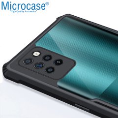 Microcase Infinix Note 10 Pro Airbag Serisi Darbeye Dayanıklı Köşe Korumalı Kılıf