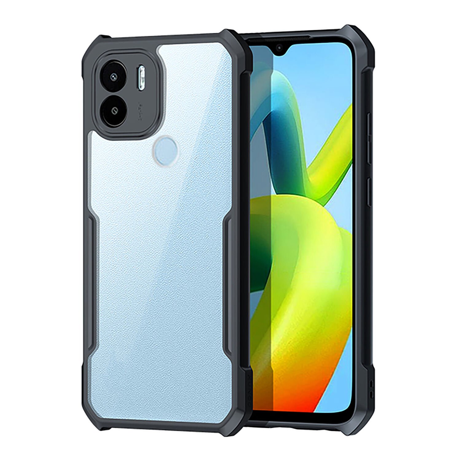 Microcase Xiaomi Poco C50 / Redmi A1 Plus ile uyumlu Airbag Serisi Darbeye Dayanıklı Köşe Korumalı Tpu Kılıf - AL3370
