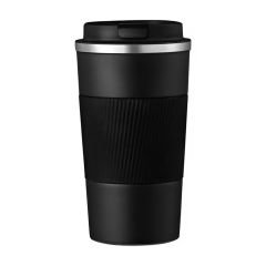 Microcase 304 Paslanmaz Çelik 500 Ml Kaydırmaz Lastikli Termos Bardak Mug - AL5027