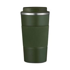 Microcase 304 Paslanmaz Çelik 500 Ml Kaydırmaz Lastikli Termos Bardak Mug - AL5027