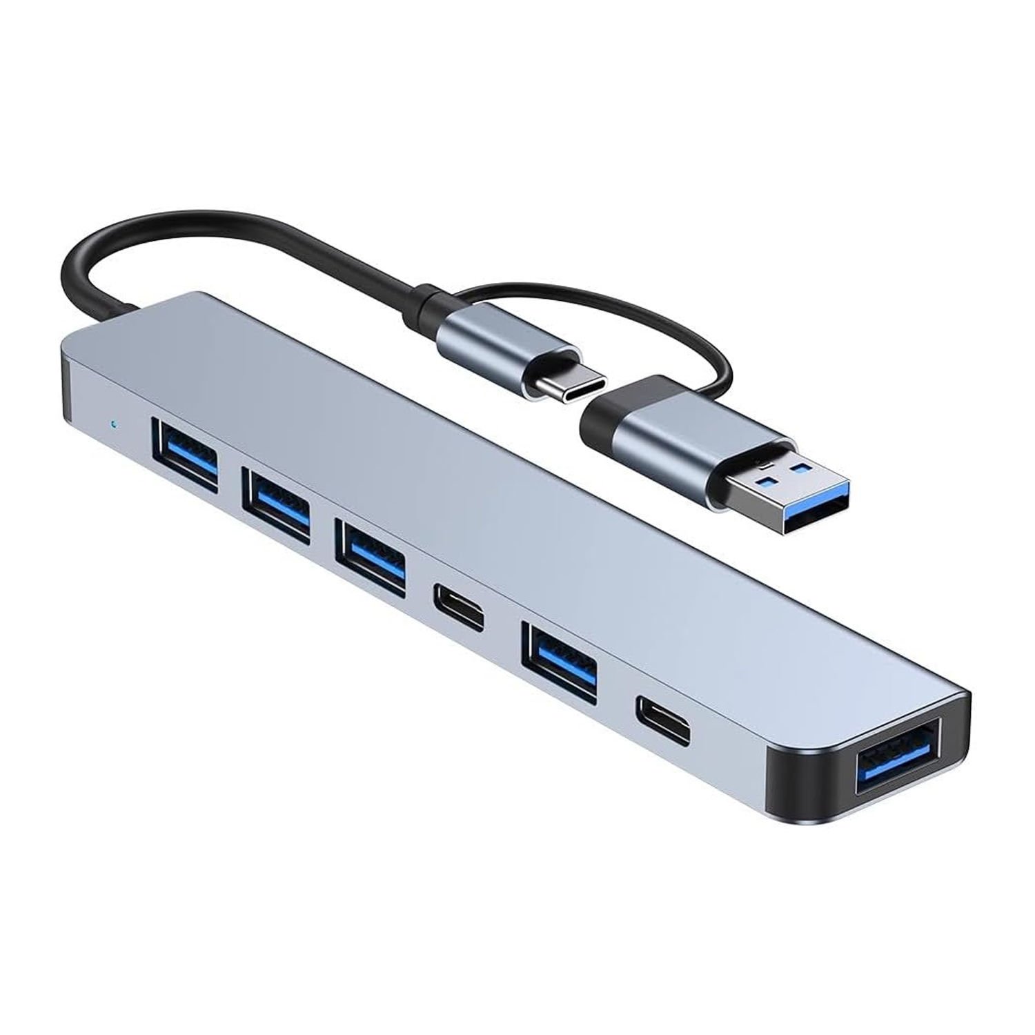 Microcase Type C to USB 3.0 7in1 Port Çoğaltıcı Hub Adaptör - AL4615
