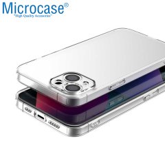 Microcase iPhone 13 0.2 mm Ultra İnce Soft Silikon Kılıf - Şeffaf
