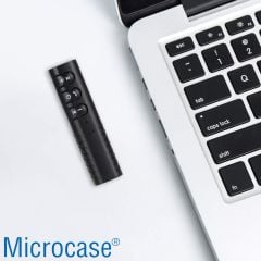 Microcase ARS-WR05 Şarjlı Araç Aux Bluetooth Adaptör Müzik Çalar Aux Girişli Araç Kiti - AL4647