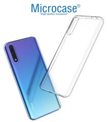 Microcase Huawei P Smart S - Y8P 0.2 mm İnce Soft Silikon Kılıf - Şeffaf