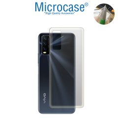 Microcase Vivo Y20S Full Arka Kaplama TPU Soft Koruma Filmi
