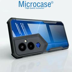 Microcase Tecno Pova 4 Pro 6.67 inch ile uyumlu Airbag Serisi Darbeye Dayanıklı Köşe Korumalı Tpu Kılıf - AL3370