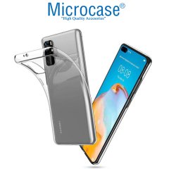 Microcase Huawei P40 Pro 0.2 mm Ultra İnce Soft Silikon Kılıf - Şeffaf