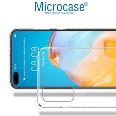 Microcase Huawei P40 Pro 0.2 mm Ultra İnce Soft Silikon Kılıf - Şeffaf