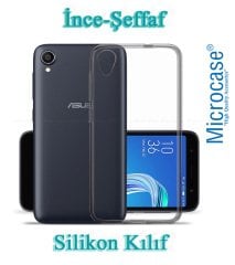 Microcase Asus Live (L1) ZA550KL İnce0.2mm Soft Silikon Kılıf+CAM