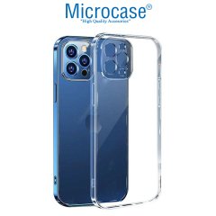 Microcase iPhone 13 Pro 0.2 mm Ultra İnce Soft Silikon Kılıf - Şeffaf