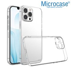 Microcase iPhone 13 Pro 0.2 mm Ultra İnce Soft Silikon Kılıf - Şeffaf