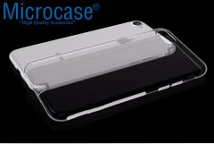 Microcase iPhone 8 İnce Soft Silikon Kılıf + 3D Curved Cam Beyaz