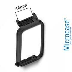 Microcase Xiaomi Band 7 Pro Kordon Kayış Adaptörlü Metal Çerçeve Kılıf - AL3146
