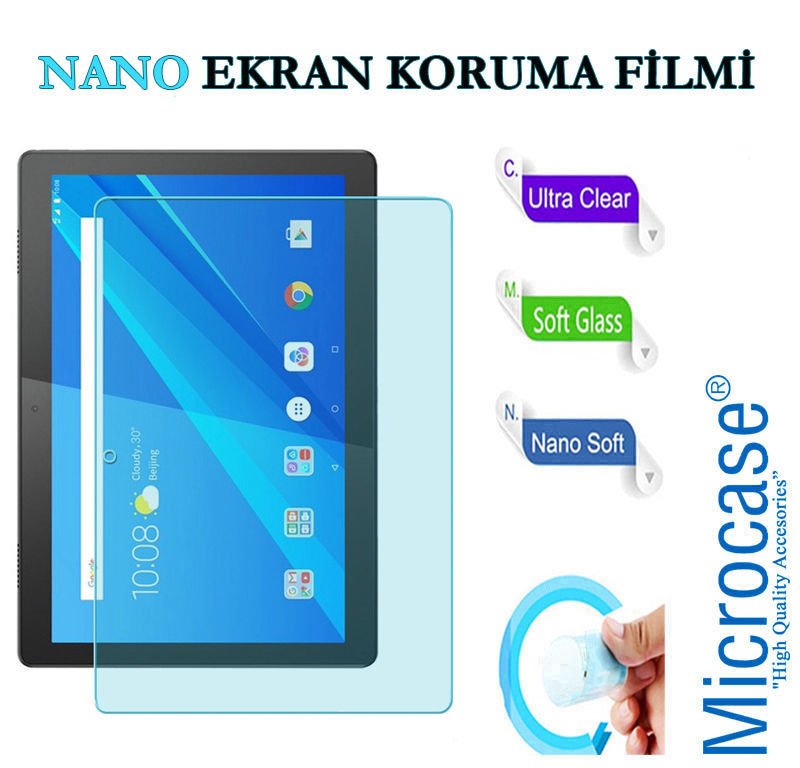 Microcase Lenovo TAB M10 X505F 10.1 4G LTE Tablet ZA490043TR Nano Esnek Ekran Koruma Filmi