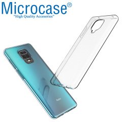Microcase Xiaomi Redmi Note 9S - Redmi Note 9 Pro - Redmi Note 9 Pro Max 0.2 mm Ultra İnce Soft Silikon Kılıf - Şeffaf