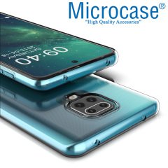 Microcase Xiaomi Redmi Note 9S - Redmi Note 9 Pro - Redmi Note 9 Pro Max 0.2 mm Ultra İnce Soft Silikon Kılıf - Şeffaf