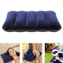 Microcase Kompakt ve Rahat Floklu Kumaş Şişme Kamp Çadır Seyahat Outdoor Yastık 43X28cm AL4523