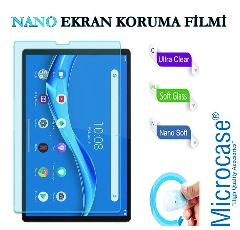 Microcase Lenovo TAB M10 10.3 inch TB-X606F Nano Esnek Ekran Koruma Filmi